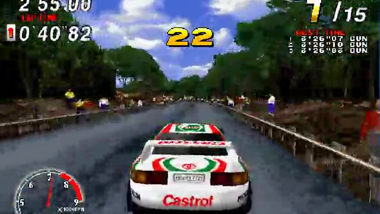 Arcade Longplay 249 SEGA Rally Championship 1995