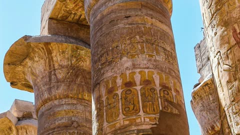 Pillars of Karnak Temple!