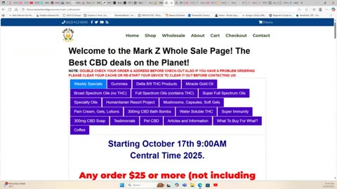 Weekend Coffee with MarkZ. 10/18/2025