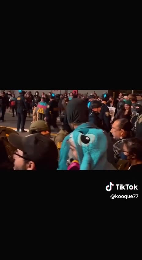 Portland, Oregan - The Radical Communists - 5D is way out of their reach