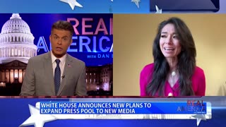 REAL AMERICA -- Dan Ball W/ Chanel Rion, WH Takes Control Of Press Pool, 2/26/25