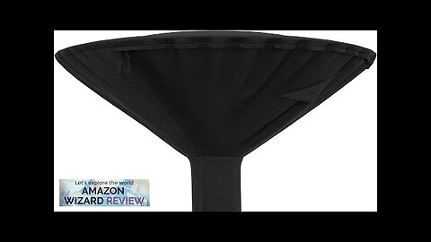 Amazon Basics Outdoor Round Stand Up Patio Heater Cover Black Review