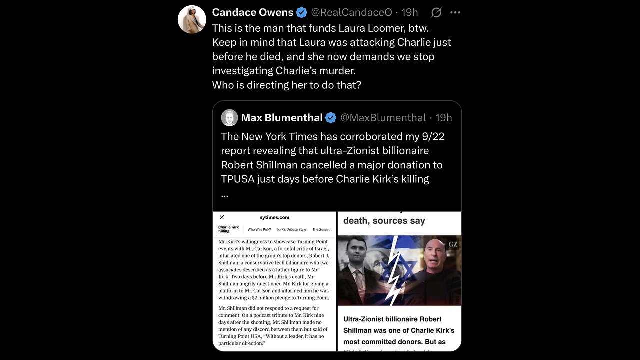 Candace ~ There's a Show here | Rich Doners & Laura Loomer