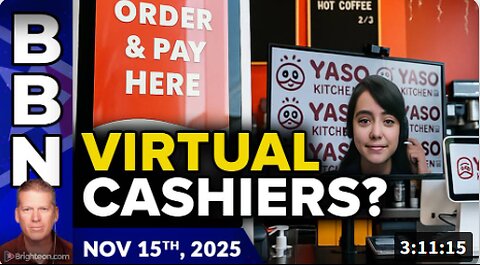 Brighteon Broadcast News WEEKEND edition - Nov 15, 2025 - Robert Scott Bell, bio-compatible architecture, virtual cashiers and AI-augmented workers