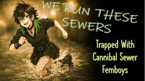 (ASMR RP) Cannibal Femboys Stalk You In Vegas Sewers [Ambience, Sleep Aid]