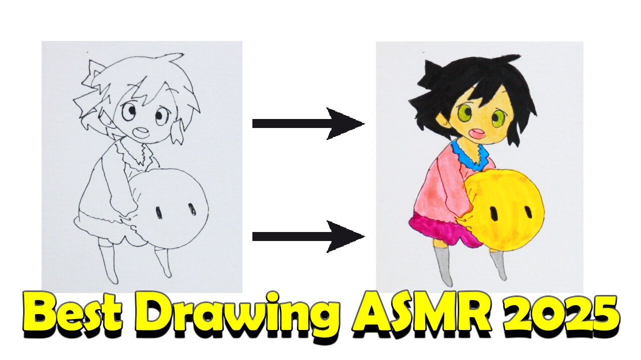 Drawing kawaii art - Best ASMR Drawing Watch For Relaxing