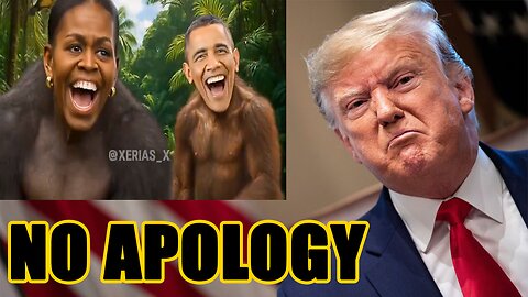 Trump makes it clear! He's NOT APOLOGIZING!