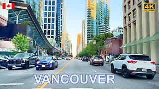 Driving in VANCOUVER from Downtown to Surrey British Columbia | 4K