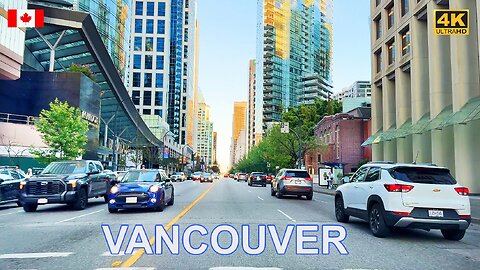 Driving in VANCOUVER from Downtown to Surrey British Columbia | 4K