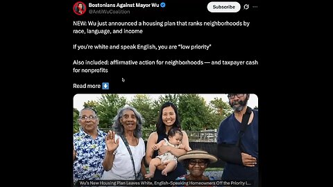 liberal hypocrite democrat mayor Wu say illegals don't cause harm then said illegals cause disorder