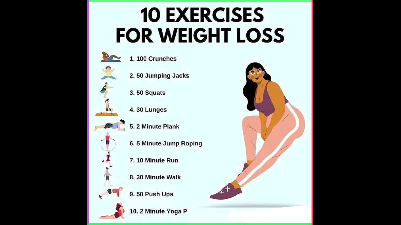 10 exercise for weight loss