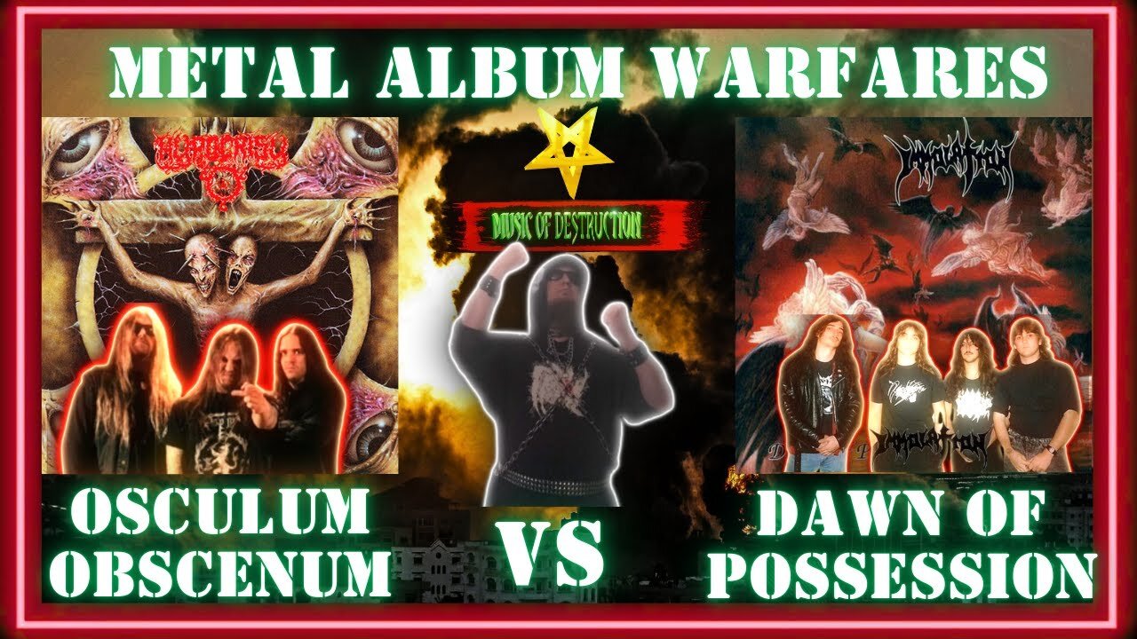 🗡Death Metal Duel | Hypocrisy | Osculum Obscenum | VS | Immolation | Dawn of Possession🗡