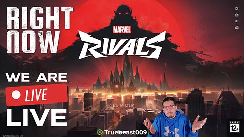 I AM UNWELL. MARVEL RIVALS. TEST STREAM.