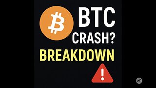 Bitcoin Crash Alert – Is BTC About to Break Down? 🚨