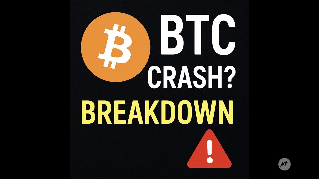 Bitcoin Crash Alert – Is BTC About to Break Down? 🚨
