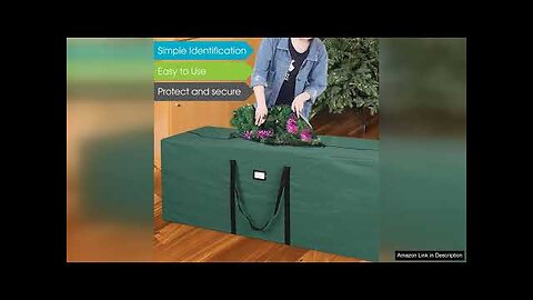 Primode Christmas Tree Storage Bag Fits Up to 9 Ft. Tall Review