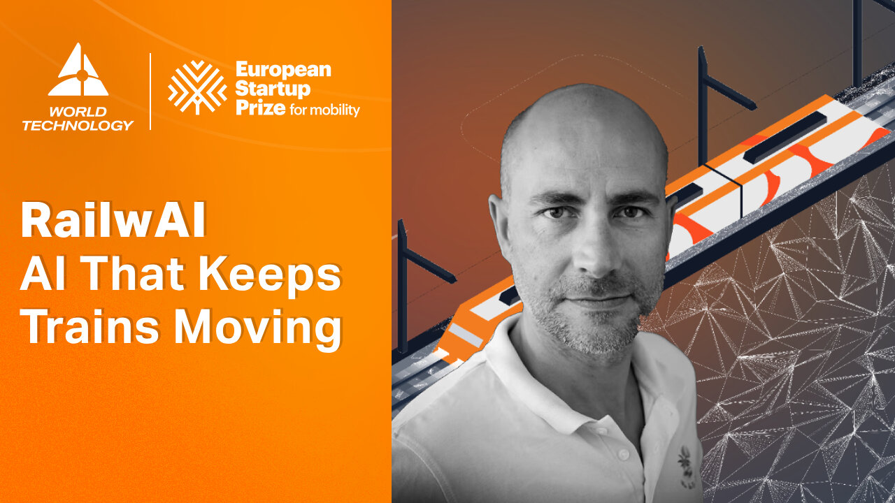 Thomas Muffat-Jeandet, Co-Founder RailwAI: AI for Smarter Rail Maintenance | European Startup Prize