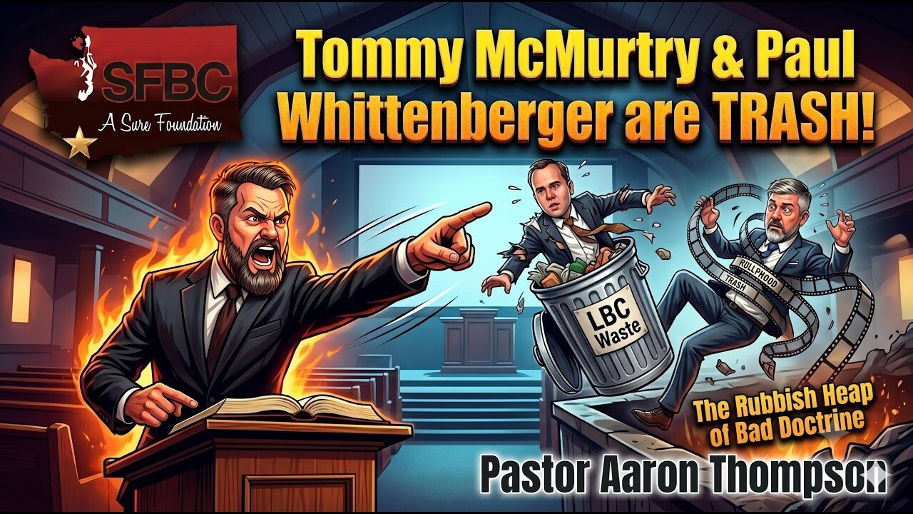 Tommy McMurtry & Paul Whittenberger are TRASH! | Pastor Aaron Thompson Rips Face!