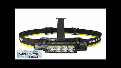 NITECORE HC65 UHE 2000 Lumens Strong Light LED Headlamp USB-C Rechargeable Headlight Review