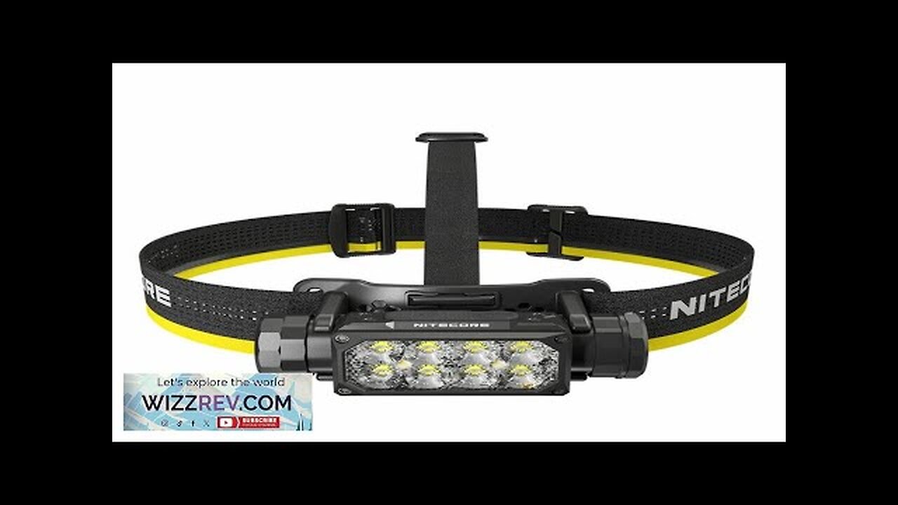 NITECORE HC65 UHE 2000 Lumens Strong Light LED Headlamp USB-C Rechargeable Headlight Review