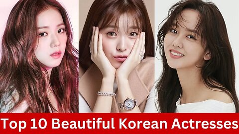 Top 10 Most Beautiful Korean Actresses #korean #korea