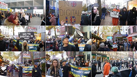 Birmingham 12b: NO to DIGITAL ID – Keir Starmer WORKS for the W.E.F. World Economic Forum = TREASON!