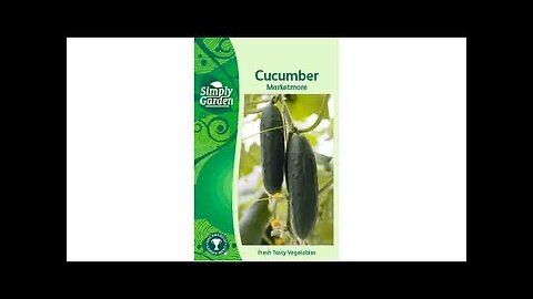 Simply Garden Cucumber Marketmore Review