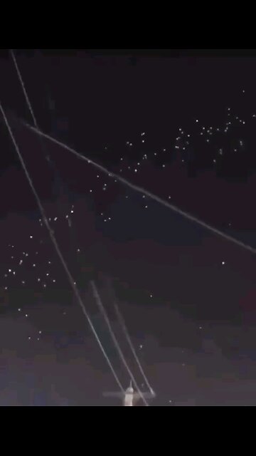 Hundreds and thousands of orbs now being seen over Iran!