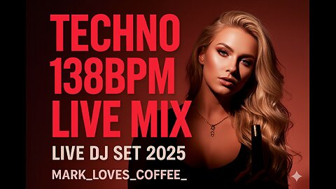 Techno Power Set - Nov 10 2025 - 138 BPM Full Length 2h30 DJ Mix Live Recording