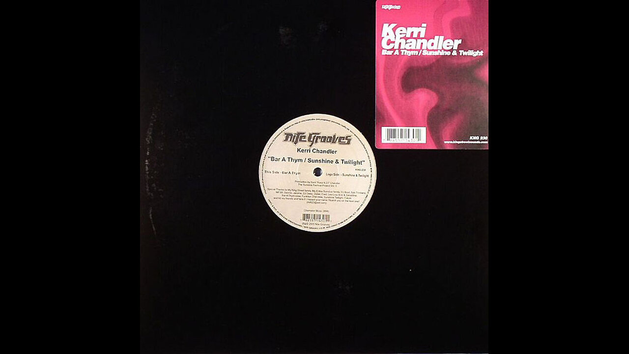 Kerri Chandler: Bar A Thym [NRK 111] [2005]
