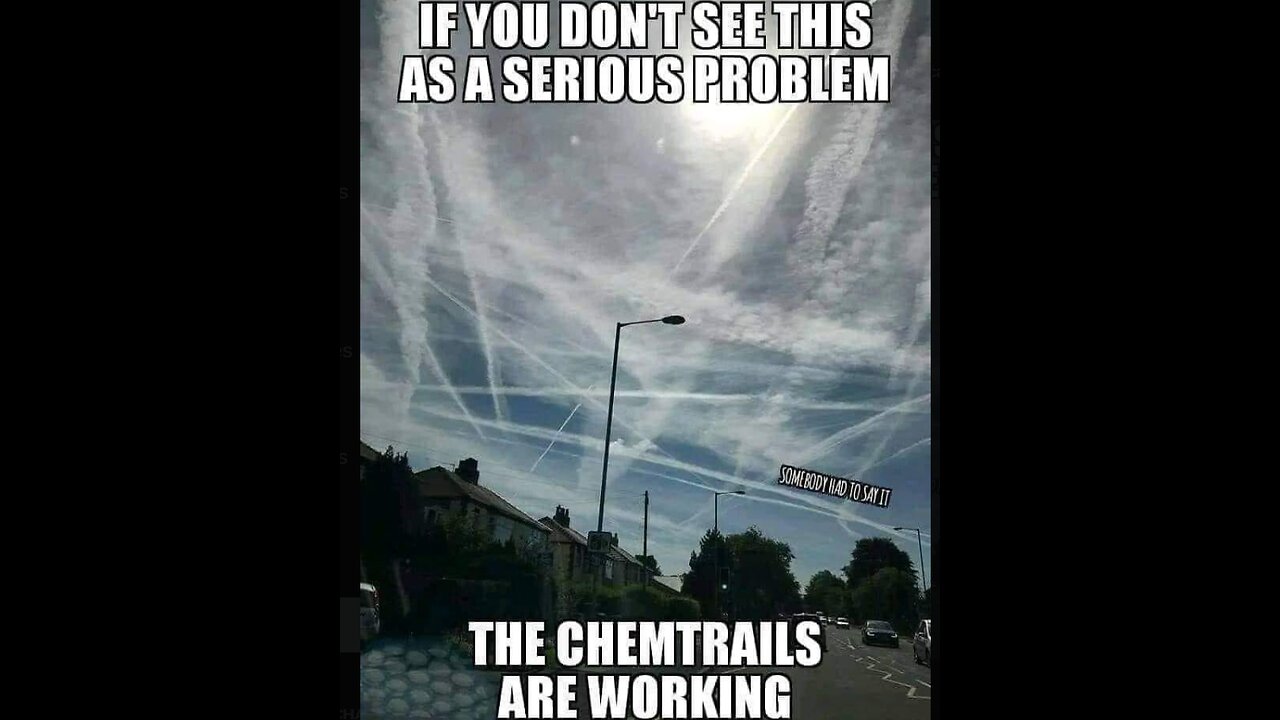 It's FAR past time WE address the ELEPHANT in "Our skies" Are We REALLY being Sprayed!?