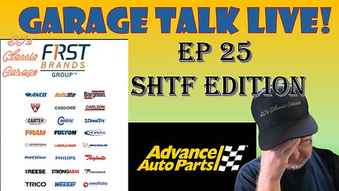 Thursday Garage Talk LIVE! Ep 25 The SHTF Partspocalypse Edition