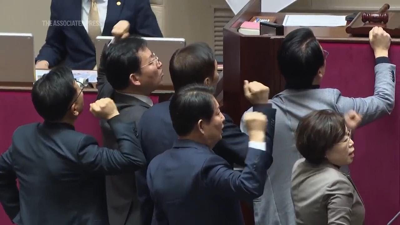 South Korea's opposition-controlled National Assembly votes to impeach acting President Han