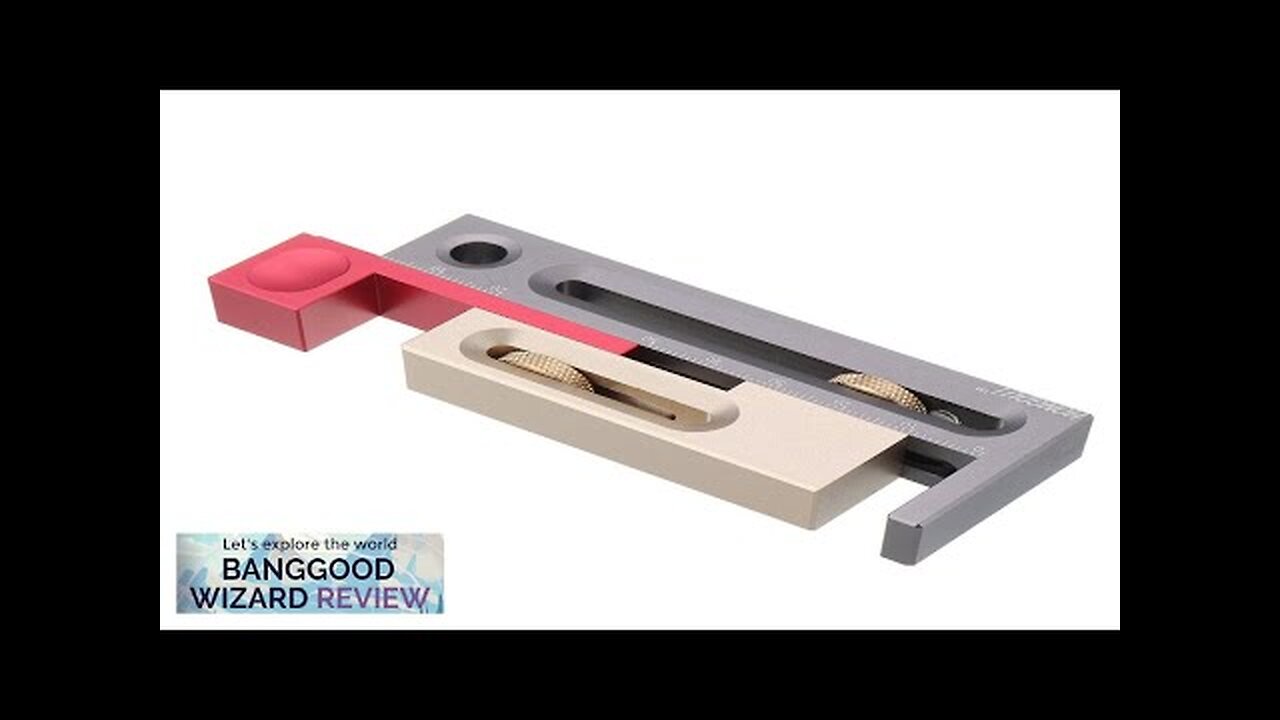 HONGDUI Kerfmaker Table Saw Slot Adjuster Mortise and Tenon Tool Woodworking Movable Review