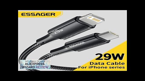 Essager USB C Cable For iPhone 14 13 12 11 Pro Max Review