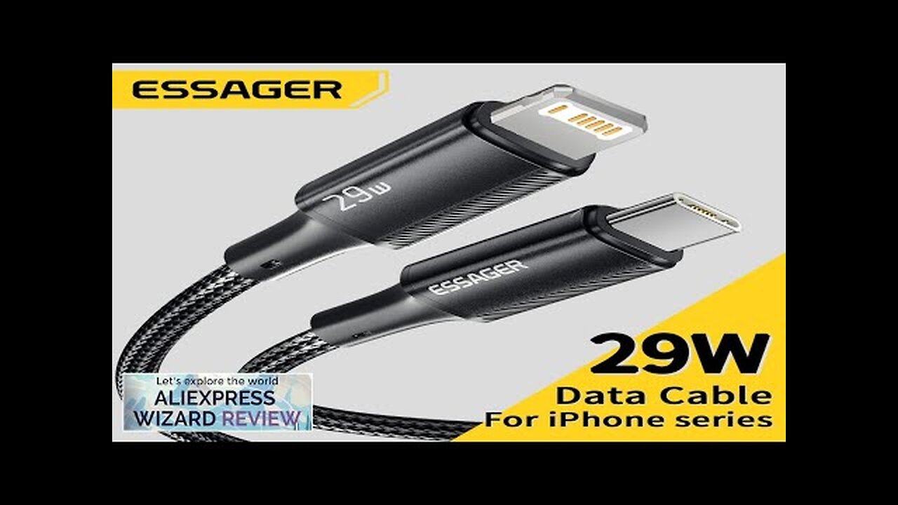 Essager USB C Cable For iPhone 14 13 12 11 Pro Max Review