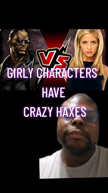 girly characters have crazy haxes