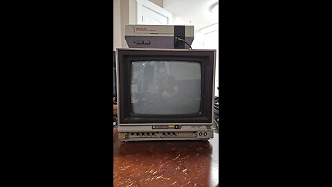 Tetris on a CRT