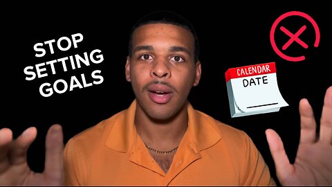 Having Goals Does NOT Make You Special