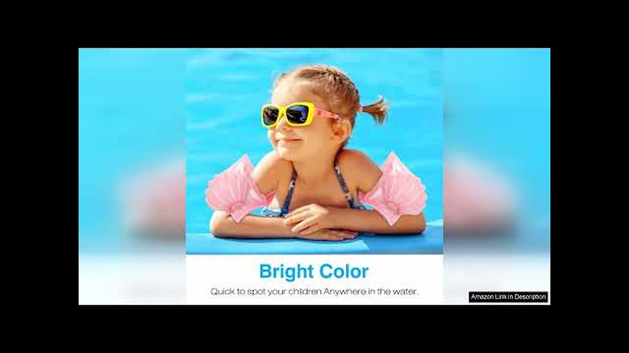 MoKo Swim Arm Bands for Kids, Toddlers Begin to Swim Inflatable Pool Review