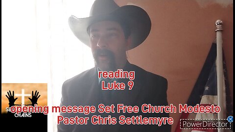 Luke 9 opening message Set Free Church Modesto Pastor Chris Settlemyre #theoutlawpreacher