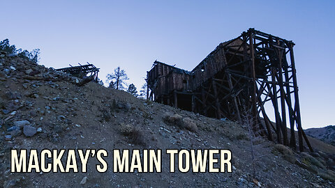 The Main Tram Tower in the Mountains