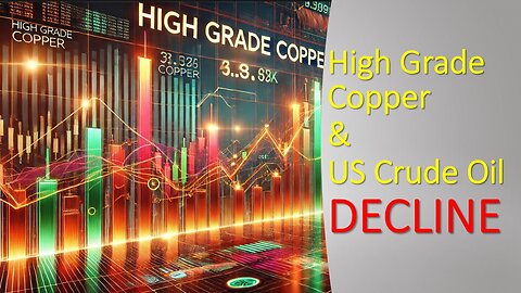 High Grade Copper & US Crude Oil DECLINE