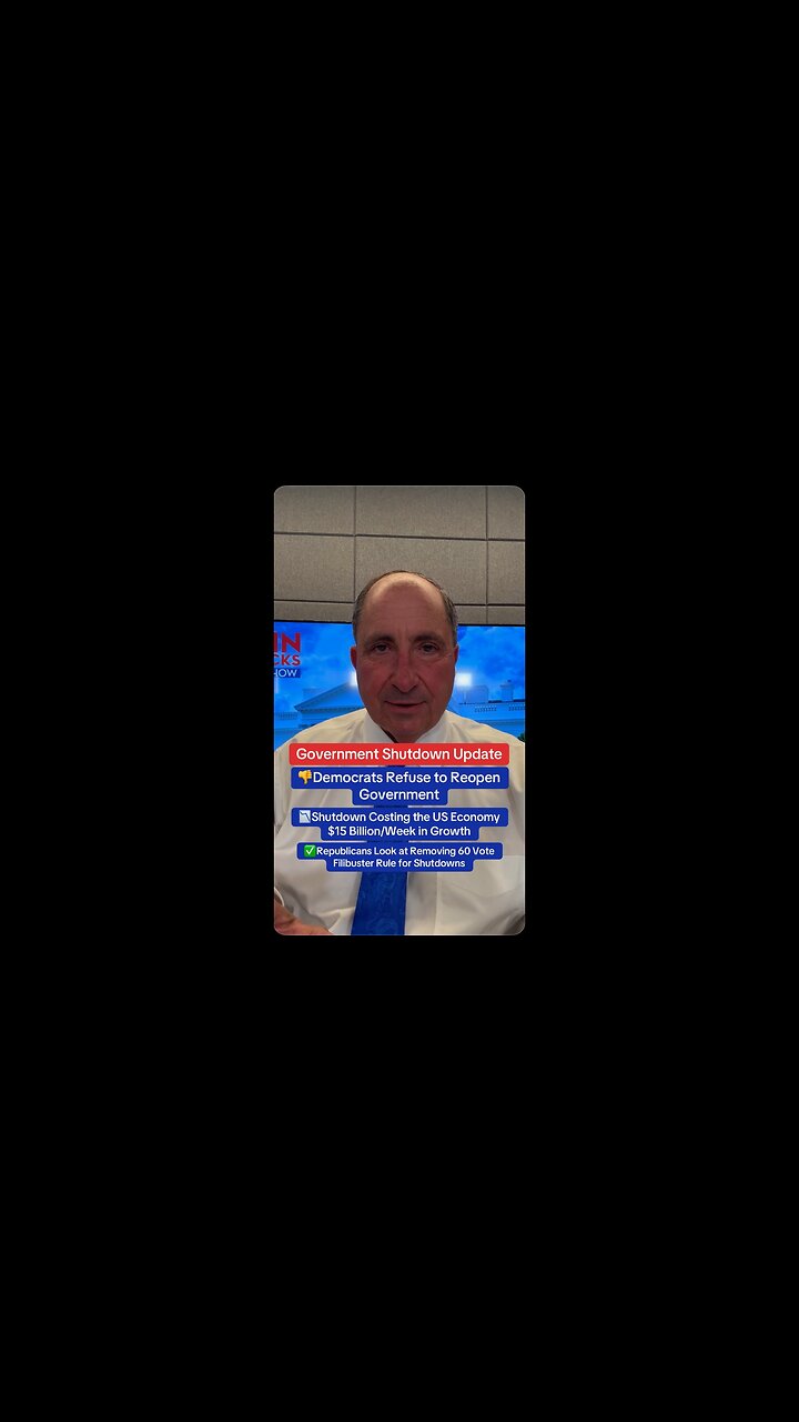 Government Shutdown Update: Senate Republicans Look at Filibuster Carveout