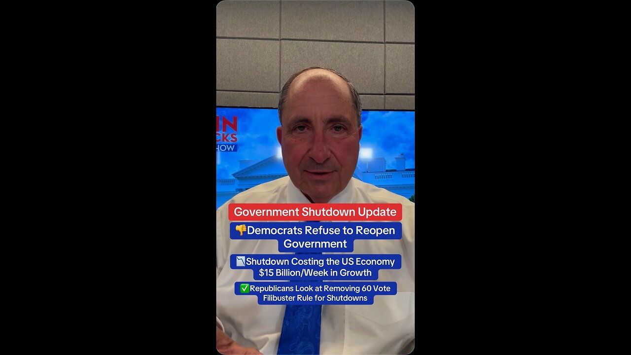 Government Shutdown Update: Senate Republicans Look at Filibuster Carveout