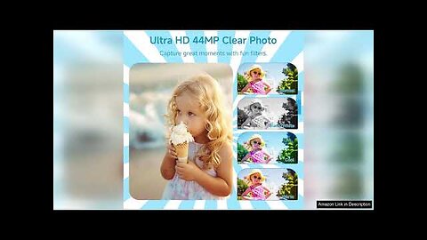 Digital Camera for Teens FHD 4K 44MP Digital Camera Blue Autofocus Review