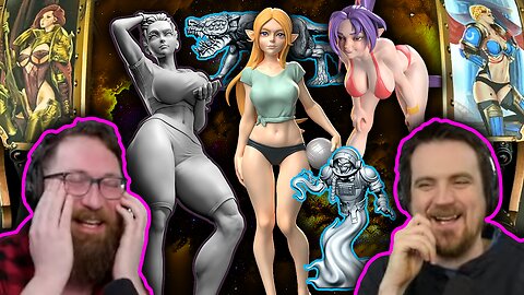 Kickstarter Miniatures 70 - Tom and Ben