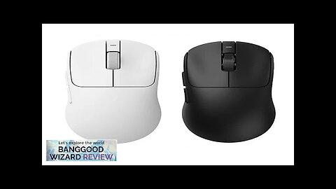 AJAZZ AJ199 MAX Tri-mode Wireless Gaming Mouse PAW3395 Sensor 26000DPI 51H Endurance Review