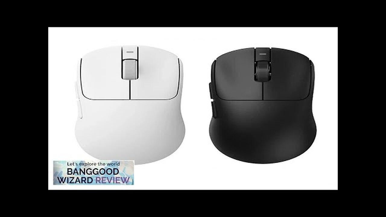 AJAZZ AJ199 MAX Tri-mode Wireless Gaming Mouse PAW3395 Sensor 26000DPI 51H Endurance Review