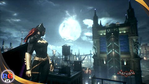 Knightwatch Batgirl - Free Roam Gameplay: Arkham knight Mod